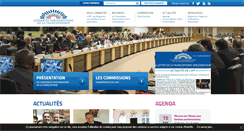 Desktop Screenshot of apf-francophonie.org